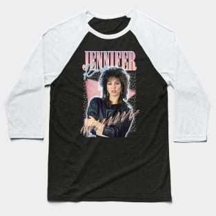 Jennifer Rush / 80s Retro Fan Art Design Baseball T-Shirt